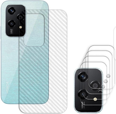KHWABEEDA Impossible Screen Guard for HONOR 200 LITE 5G BACK SCREEN GUARD AND 4 CAMERA LENS(Pack of 5)