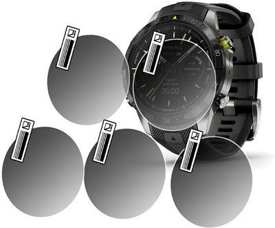 HIDEOUS Impossible Screen Guard for Garmin MARQ 2(Pack of 5)