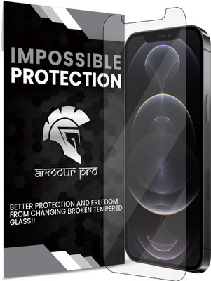 ArmourPro Impossible Screen Guard for iPhone 12 Pro Max, Apple iPhone 12 Pro Max(Pack of 1)