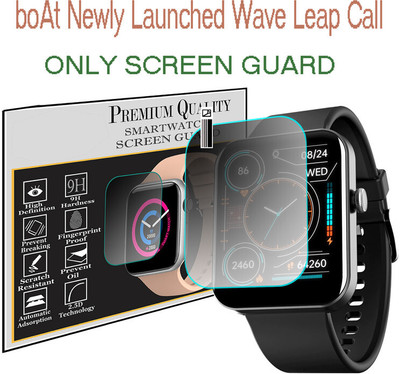 daffin Impossible Screen Guard for boAt Wave Leap Call(Pack of 1)