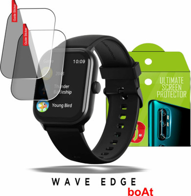 Olonga Impossible Screen Guard for boAt Wave Edge Smartwatch(Pack of 2)