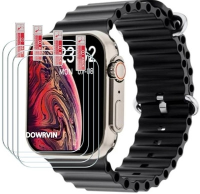 KHWABEEDA Impossible Screen Guard for GIZMORE VOGUE 1.95 BLUETOOTH CALLING SMART WATCH (PACK OF 4)(Pack of 4)