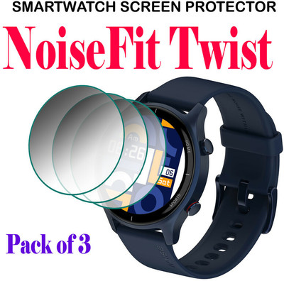 hirdesh Impossible Screen Guard for NoiseFit Twist(Pack of 3)