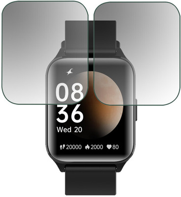 DOUMOF Impossible Screen Guard for Fastrack Reflex Volt SMARTWATCH(Pack of 2)