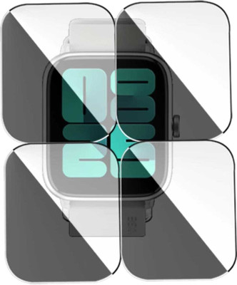 DOWRVIN Impossible Screen Guard for NOISE COLORFIT PRO 4 SMART WATCH SCREEN GUARD (P-4)(Pack of 4)