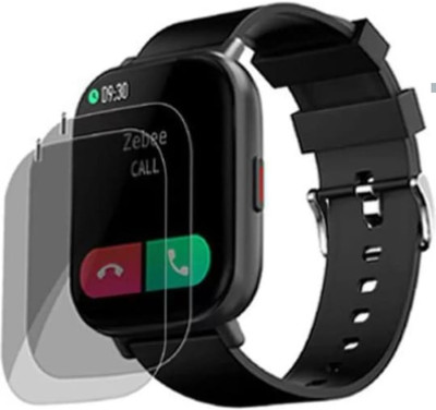 ZIDZEE Impossible Screen Guard for ZEBRONICS Zeb - cosmos LV1 smartwatch screen guard (pack of 2)(Pack of 2)