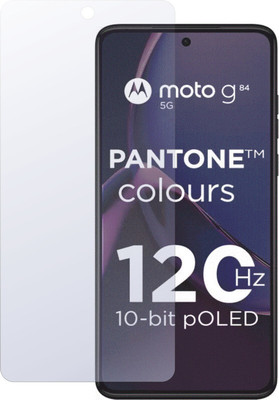 tempurglaze Impossible Screen Guard for MOTOROLA G84, MOTOROLA G84 5G(Pack of 1)