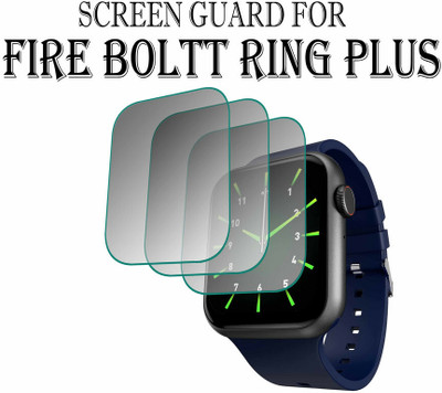 YCHROZE Impossible Screen Guard for Fire-Boltt Ring Plus 1.91(Pack of 3)