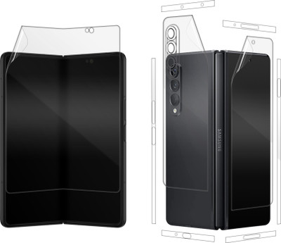 INDIKAN Front and Back Screen Guard for Samsung Galaxy Z Fold4(Pack of 1)