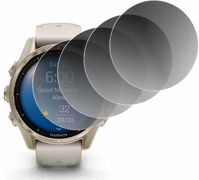 daffin Impossible Screen Guard for Garmin Fenix 8(Pack of 4)