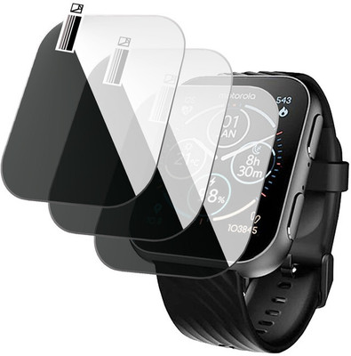daffin Impossible Screen Guard for Motorola Moto Watch 200(Pack of 3)