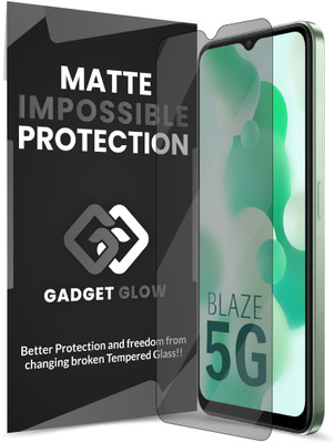 Gadget Glow Impossible Screen Guard for Lava Blaze 5G, Lava Blaze(Pack of 1)