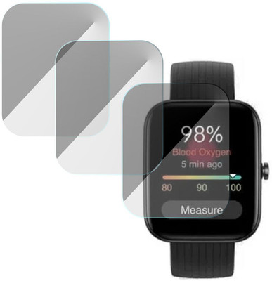 Enlinea Impossible Screen Guard for Amazfit Bip 3 Pro(Pack of 3)