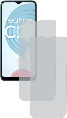 M A ZONE Impossible Screen Guard for REALME C21(Pack of 2)