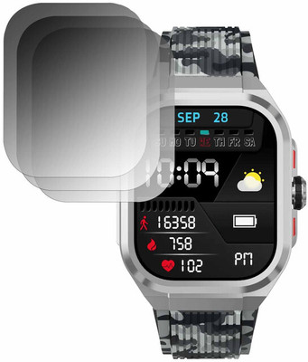 YCHROZE Impossible Screen Guard for Noise ColorFit Thrill SMARTWATCH(Pack of 3)