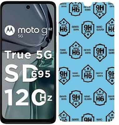 Zootkart Impossible Screen Guard for Motorola G62 5G(Pack of 1)