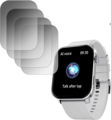 KHWABEEDA Impossible Screen Guard for FIRE -BOLTT NINJA BELL SMART WATCH (PACK OF 4)(Pack of 4)