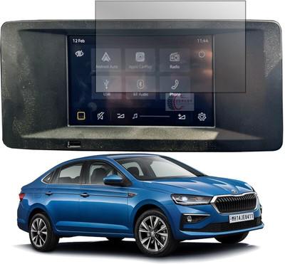 Zealsy Impossible Screen Guard for Compatible For SKODA SLAVIA ACTIVE 7 INCH Infotainment System Touch Screen Guard Protector Accessories(Pack of 1)