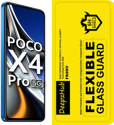 DeepzHub Impossible Screen Guard for Poco X4 Pro 5G(Pack of 1)