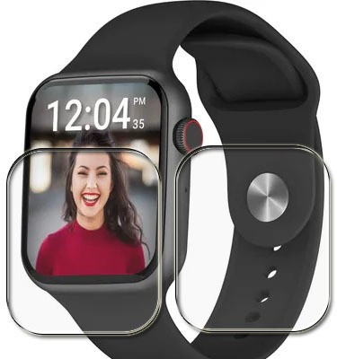 tombik Screen Guard for 54Q-Crossbeats Ignite S3 Max Smartwatch(Pack of 2)