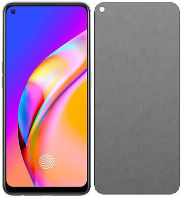 Kiksell Edge To Edge Tempered Glass for KS-Matte-NOV23-Oppo F19 KSo+ 5G(Pack of 1)