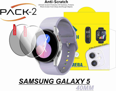 Olonga Impossible Screen Guard for SAMSUNG GALAXY WATCH 5 SERIES 40MM(Pack of 2)