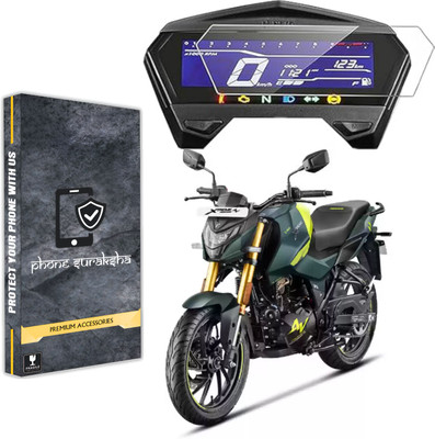 PhoneSuraksha Impossible Screen Guard for Hero Xtreme 160r 4V Speedometer Glossy-9H Flexible Screen Protector Comes With Easy Installation Kit(Pack of 1)