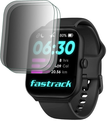 YCHROZE Impossible Screen Guard for Fastrack Limitless FS1(Pack of 3)