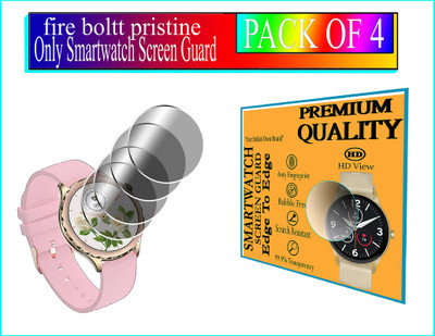 daffin Impossible Screen Guard for Fire-Boltt Pristine(Pack of 4)