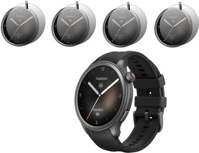 HIDEOUS Impossible Screen Guard for amazfit balance(Pack of 4)