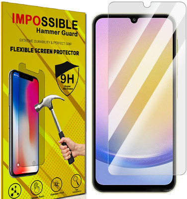 FCS Impossible Screen Guard for Samsung Galaxy A25 5G Front (Glossy)(Pack of 1)