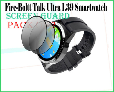 HIDEOUS Impossible Screen Guard for Fire-Boltt Talk Ultra(Pack of 2)