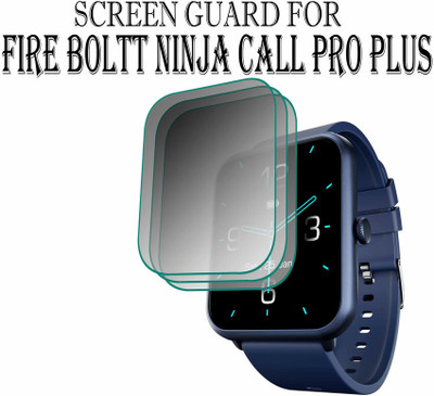 hirdesh Impossible Screen Guard for Fire-Boltt Ninja Call Pro Plus 1.83(Pack of 3)