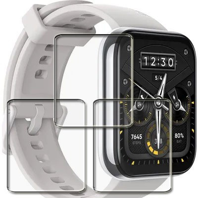 tombik Impossible Screen Guard for PV116-Realme Watch 3 Pro(Pack of 3)