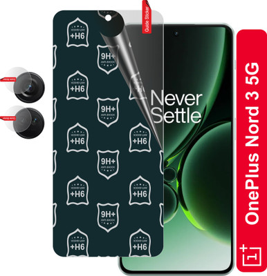 skrechtech Impossible Screen Guard for OnePlus Nord 3 5G, Nord 3 5G(Pack of 2)