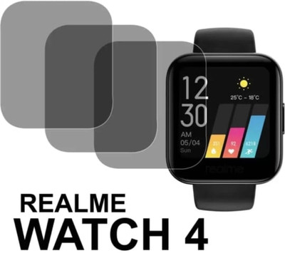 DB Impossible Screen Guard for REALME WATCH 4 SMART WATCH ( PACK OF 3)(Pack of 3)