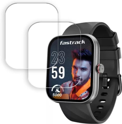 DOWRVIN Impossible Screen Guard for FASTRACK REVOLTT FS2 1.91 SMART WATCH SCREEN GUARD (PACK OF 2)(Pack of 2)