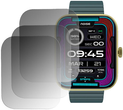 YCHROZE Impossible Screen Guard for Noise ColorFit Pulse 3 Screen(Pack of 3)