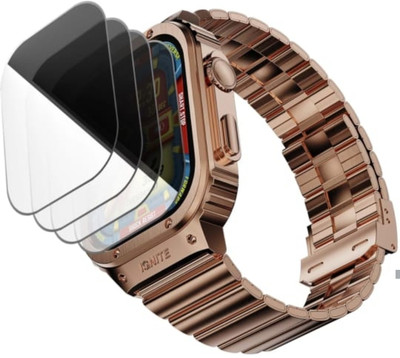 KHWABEEDA Impossible Screen Guard for FIRE -BOLTT DAPPER SMART WATCH SCREEN GUARD (PACK OF 4)(Pack of 4)