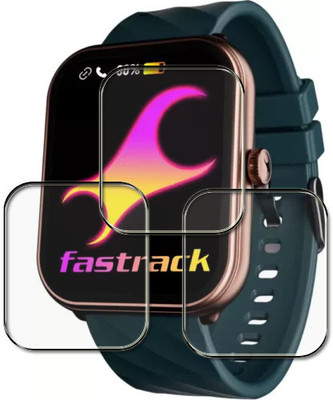 tombik Impossible Screen Guard for lo100-Fastrack Revoltt X Smartwatch(Pack of 3)