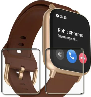 tombik Impossible Screen Guard for PV25-TAGG Verve Engage II Smartwatch(Pack of 2)