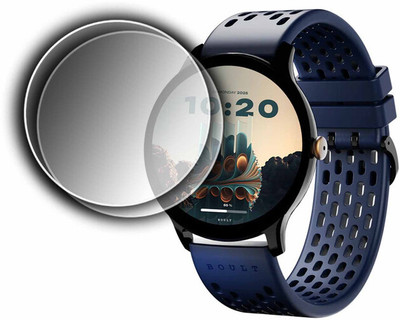 DOUMOF Impossible Screen Guard for Boult Striker Plus SMARTWATCH(Pack of 2)