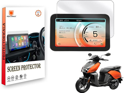 Protectorwala Impossible Screen Guard for Compatible With HERO VIDA V1 PRO | V1 PLUS 7 INCH Accessories Electric Scooter Digital Console Screen Guard Protector Clear(Pack of 1)