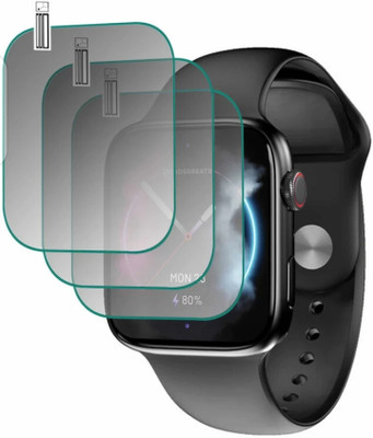 DB Impossible Screen Guard for CROSSBEATS IGNITE S5 1.96 SMART WATCH SCREEN GUARD( PACK OF 3)(Pack of 3)