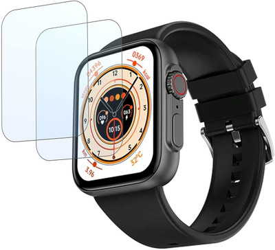 AHWAVEEDA Impossible Screen Guard for Flexible Unbreakable Scratch resistance Smartwatch Screen Protector for Fire Boltt Gladiator(Pack of 2)