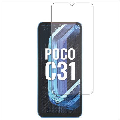 Mobotize Impossible Screen Guard for Xiaomi Poco C31(PACK OF 2)(Pack of 1)
