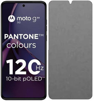 Snap Impossible Screen Guard for Compatible for Matte-NOV23-Motorola G84(Pack of 1)