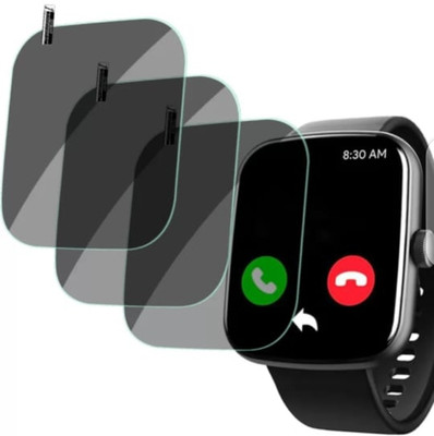ZIDZEE Impossible Screen Guard for BOAT WAVE STRIDE VOICE SMART WATCH SCREEN GUARD (PACK OF 3)(Pack of 3)