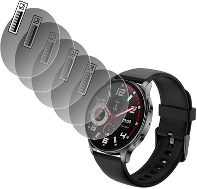 daffin Impossible Screen Guard for AMAZFIT POP 3R(Pack of 5)