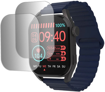 DOUMOF Impossible Screen Guard for Pebble Cosmos Vogue SMARTWATCH(Pack of 2)